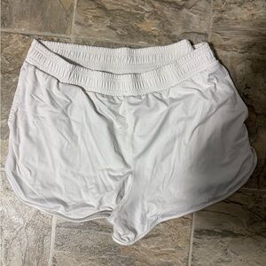 All in Motion Women's Athletic Shorts - White